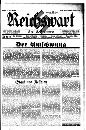Reichswart on Mar 19, 1933