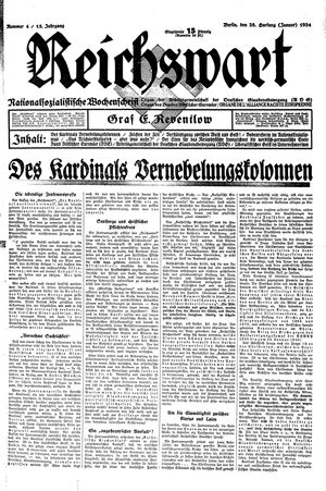 Reichswart on Jan 28, 1934