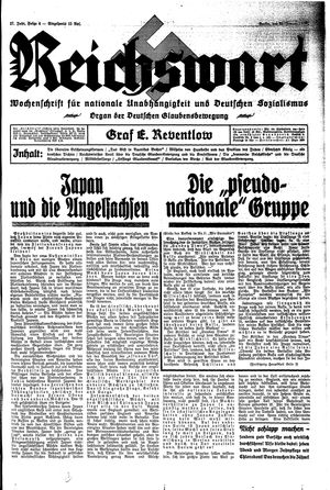 Reichswart vom 25.01.1936