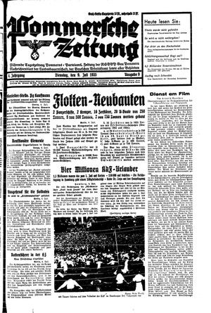 Pommersche Zeitung vom 09.07.1935
