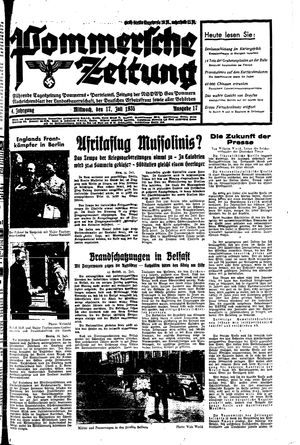 Pommersche Zeitung vom 17.07.1935