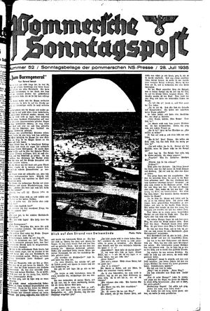 Pommersche Zeitung vom 28.07.1935
