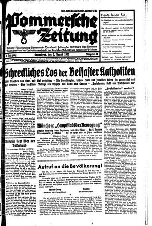 Pommersche Zeitung vom 03.08.1935