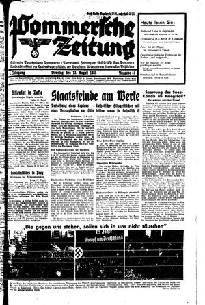 Pommersche Zeitung vom 13.08.1935