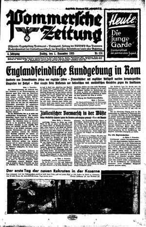 Pommersche Zeitung vom 01.11.1935