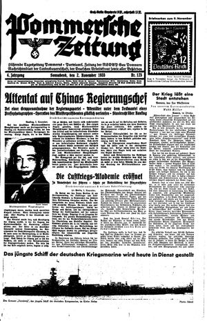 Pommersche Zeitung vom 02.11.1935