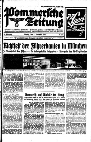 Pommersche Zeitung vom 04.11.1935