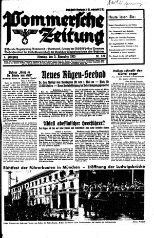 Pommersche Zeitung vom 05.11.1935