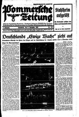 Pommersche Zeitung vom 09.11.1935