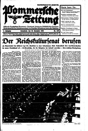Pommersche Zeitung vom 16.11.1935