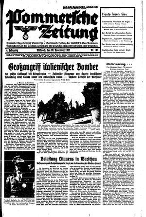 Pommersche Zeitung vom 20.11.1935