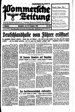 Pommersche Zeitung vom 30.11.1935