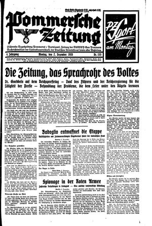Pommersche Zeitung vom 02.12.1935