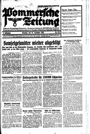 Pommersche Zeitung vom 31.12.1935