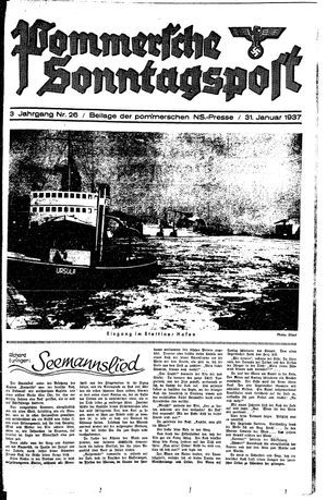 Pommersche Zeitung vom 31.01.1937