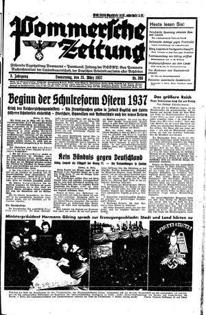 Pommersche Zeitung on Mar 25, 1937