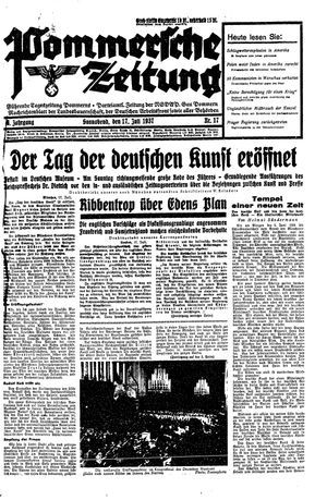 Pommersche Zeitung vom 17.07.1937