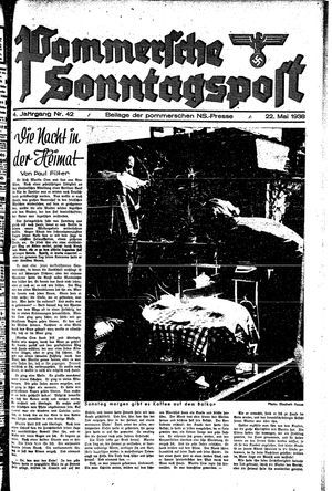 Pommersche Zeitung vom 22.05.1938