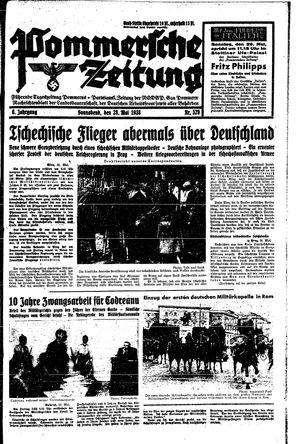 Pommersche Zeitung vom 28.05.1938
