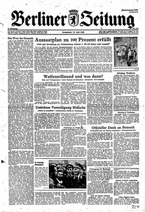 Berliner Zeitung Online-Archiv vom 12.06.1948