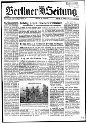 Berliner Zeitung Online-Archiv on Jan 19, 1949