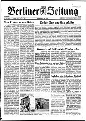 Berliner Zeitung Online-Archiv on Jul 9, 1949