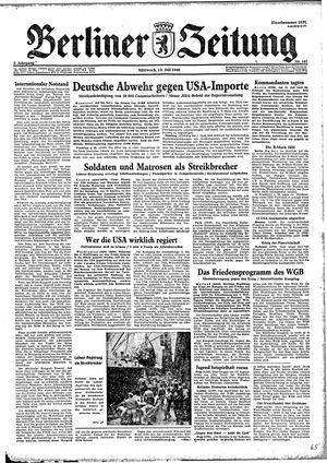 Berliner Zeitung Online-Archiv on Jul 13, 1949