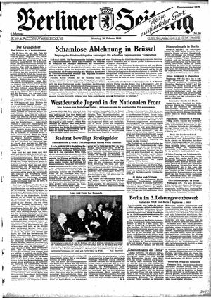 Berliner Zeitung Online-Archiv on Feb 28, 1950