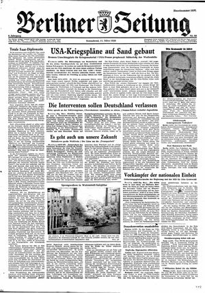 Berliner Zeitung Online-Archiv vom 11.03.1950