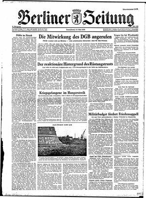 Berliner Zeitung Online-Archiv vom 13.05.1950