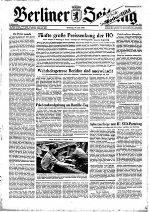 Berliner Zeitung Online-Archiv vom 16.07.1950