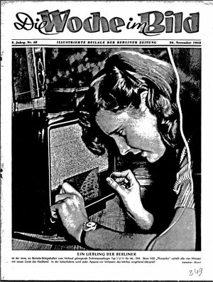Berliner Zeitung Online-Archiv vom 26.11.1950
