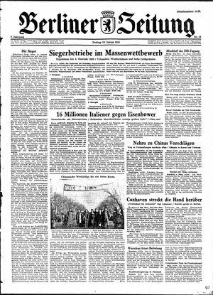 Berliner Zeitung Online-Archiv on Jan 19, 1951