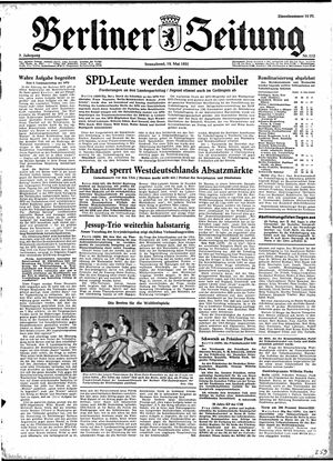 Berliner Zeitung Online-Archiv vom 19.05.1951