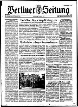 Berliner Zeitung Online-Archiv vom 12.03.1953