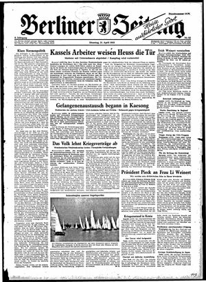 Berliner Zeitung Online-Archiv vom 21.04.1953