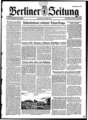 Berliner Zeitung Online-Archiv vom 15.10.1953