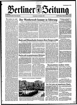 Berliner Zeitung Online-Archiv vom 24.10.1953