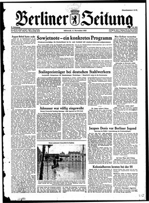 Berliner Zeitung Online-Archiv on Nov 11, 1953