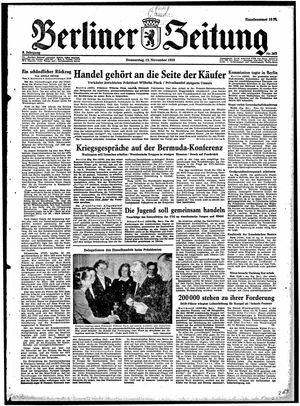 Berliner Zeitung Online-Archiv vom 12.11.1953