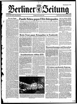 Berliner Zeitung Online-Archiv vom 20.11.1953