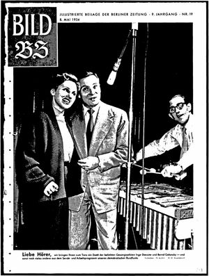 Berliner Zeitung Online-Archiv vom 08.05.1954