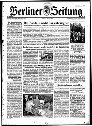 Berliner Zeitung Online-Archiv vom 16.06.1954