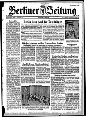 Berliner Zeitung Online-Archiv vom 19.06.1954