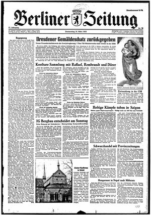 Berliner Zeitung Online-Archiv vom 31.03.1955