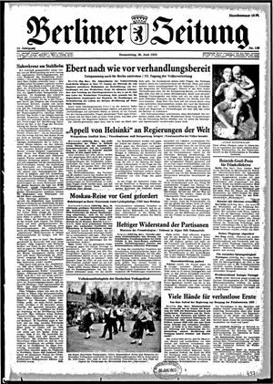 Berliner Zeitung Online-Archiv vom 30.06.1955