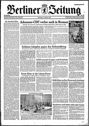Berliner Zeitung Online-Archiv vom 11.10.1955