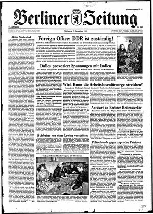 Berliner Zeitung Online-Archiv vom 07.12.1955
