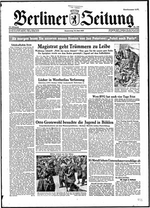 Berliner Zeitung Online-Archiv vom 13.06.1957