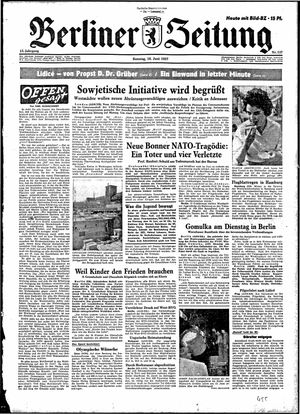 Berliner Zeitung Online-Archiv vom 16.06.1957